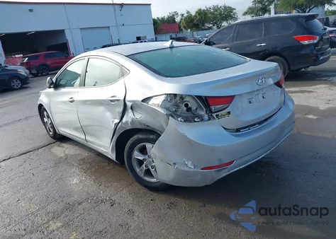 2014 Hyundai Elantra Se from USA, damaged, VIN 5NPDH4AE7EH489664